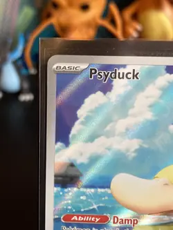 Psyduck 226/217 Illustration Rare Full Art Holo Pokemon TCG English - Image 3