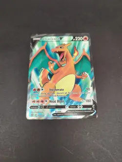 Charizard V (Full Art) Pokemon • Ultra Rare • 153/172 Brilliant Stars - Image 1