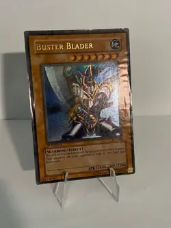 Yugioh- Buster Blader - PSV-050 - Ultra Rare - 1st Edition - DAMAGE + HOLO BLEED - Image 4