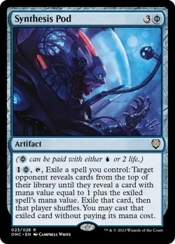 MTG Synthesis Pod [Phyrexia: All Will Be One Commander] Foil Near Mint Magic - Image 1