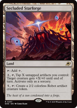 Secluded Starforge (REGULAR) x1 - MTG Edge of Eternities EOE #257 - Image 1