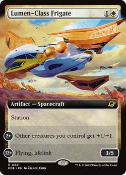 Lumen-Class Frigate (REGULAR) x1 - MTG Edge of Eternities EOE #321 - Image 1