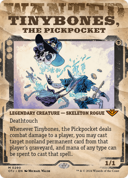 Tinybones, the Pickpocket (REGULAR) x1 - MTG OTJ #290 - Image 1