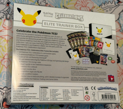 Pokemon TCG 25th Anniversary Celebrations Elite Trainer Box ETB Factory Sealed - Image 3