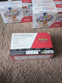 Pokemon Prismatic Evolutions Elite Trainer Box & Booster Bundle Costco 2-Pack(4) - Image 4