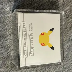 Pokemon TCG Celebrations Elite Trainer Box English 2021 25th Anniv - Image 1