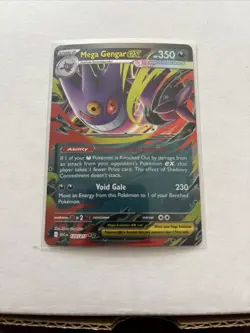 Mega Gengar ex 125/217 Ascended Heroes Double Rare NM Pokemon TCG - Image 1