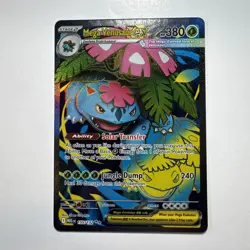 Pokemon TCG Mega Venusaur ex 155/132 ME01: Mega Evolution Ultra Rare Near Mint - Image 1