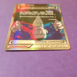 Pokemon Giovanni's Scheme 162/162 Breakthrough Ultra Rare Full Art Holo English - Image 5