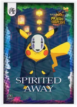 POKEMON PIKACHU COSPLAY - SPIRITED AWAY #150 * WAVE HOLO - Image 1