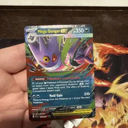 Mega Gengar Ex Holo Ascended Heroes Double Rare 125/217 Pokemon TCG mint - Image 1
