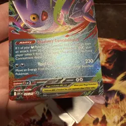 Mega Gengar Ex Holo Ascended Heroes Double Rare 125/217 Pokemon TCG mint - Image 4