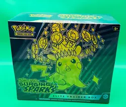 Pokemon Surging Sparks Sealed ETB Elite Trainer Box - Image 1