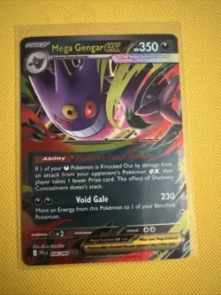 Mega Gengar ex - 125/217 ME: Ascended Heroes Pokemon TCG NM Holo - Image 1