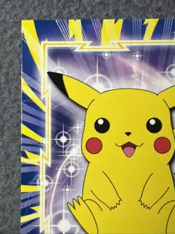 Pikachu #25 Pokemon 1999 Topps TV Animation Edition -Blue Logo- Non-holo RARE NM - Image 3