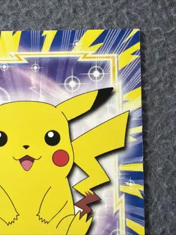 Pikachu #25 Pokemon 1999 Topps TV Animation Edition -Blue Logo- Non-holo RARE NM - Image 4