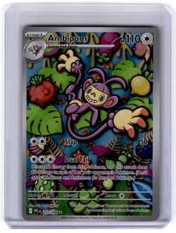 2025 Pokemon Phantasmal Flames Ambipom Illustration Rare #107/094 - Image 1