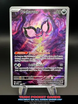 Pecharunt SVP129, Black Star Promo, Pokemon, NM - Image 1