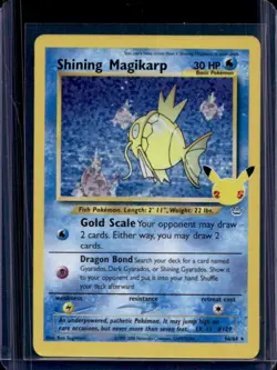 2021 Pokemon SWSH Celebrations Shining Magikarp Classic Collection #66/64 - Image 1