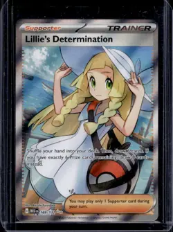 2025 Pokemon Mega Evolution Lillie's Determination Ultra Rare #169/132 - Image 1