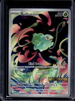 2025 Pokemon Mega Evolution Bulbasaur Promos #133/132 - Image 1