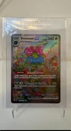 Pokemon Venusaur ex 198/165 Scarlet & Violet 151 Special Illustration Rare NM - Image 2