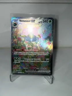 Pokemon Venusaur ex 198/165 Scarlet & Violet 151 Special Illustration Rare NM - Image 4