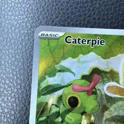 Caterpie 172/165 IR SV: Scarlet & Violet 151 Illustration Rare Pokemon TCG - Image 2