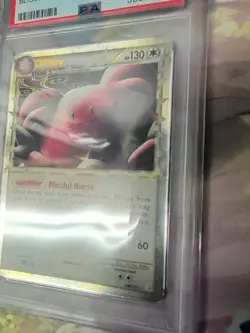 2010 Pokemon HeartGold SoulSilver Blissey Holo PSA 9 Mint 106/123 - Image 2