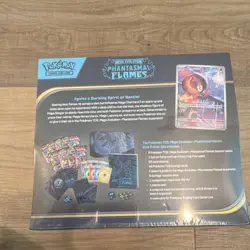 Pokemon TCG Mega Evolution Phantasmal Flames Elite Trainer Box Booster Promo - Image 3