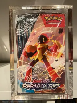 Pokemon Paradox Rift Booster Box Brand New Sealed (See Des) + Acrylic Case 🐸 - Image 2
