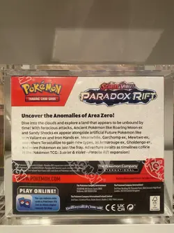 Pokemon Paradox Rift Booster Box Brand New Sealed (See Des) + Acrylic Case 🐸 - Image 3