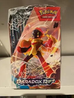 Pokemon Paradox Rift Booster Box Brand New Sealed (See Des) + Acrylic Case 🐸 - Image 4
