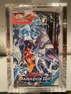 Pokemon Paradox Rift Booster Box Brand New Sealed (See Des) + Acrylic Case 🐸 - Image 5