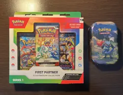 Pokemon TCG Lot of 2 Items - First Partner Series 1 & Ascended Hero Mini Tin New - Image 2
