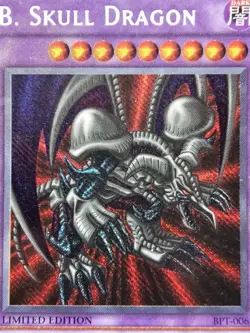 MP YUGIOH B SKULL DRAGON MISPRINT Limited Secret Tin Holo BPT-006 - Image 2