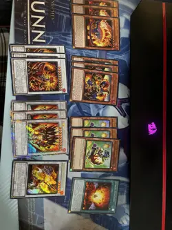 Yugioh Jurrac Deck Core Astero Meteor Stego Megalo - Image 1