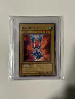 Harpie Lady Original Art Uncensored Common MRD-008 Light/Moderate Play Yu-Gi-Oh! - Image 1