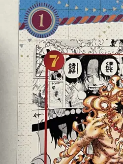 One Piece Manga Portgas D. Ace JUMP mini Promo (non-holo) NOT PUNCHED OUT YET - Image 4