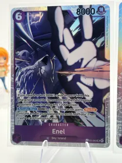 Bandai One Piece OP15 Enel OP15-060 Foil Blocker Character x2 English - Image 2
