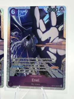 Bandai One Piece OP15 Enel OP15-060 Foil Blocker Character x2 English - Image 3