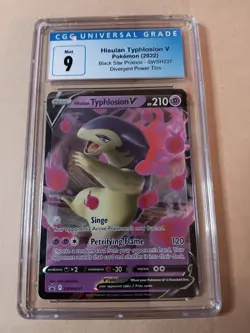 Hisuian Typhlosion V - SWSH237 Sword & Shield Promo Pokemon TCG CGC 9 MINT - Image 1