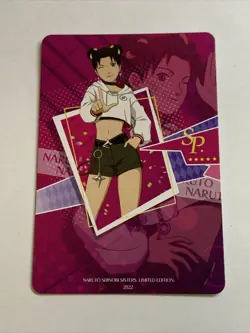 TenTen Naruto Shinobi Sisters SP Sign Sexy ACG Waifu Card Girl Holo Anime Foil - Image 2