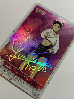 TenTen Naruto Shinobi Sisters SP Sign Sexy ACG Waifu Card Girl Holo Anime Foil - Image 3
