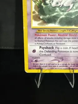 Pokemon Mew 47/53 Wotc Promo Regular 40 HP Basic English Card - HP/Damaged - Image 5