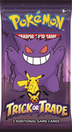 Pokemon TCG Trick or Trade BOOster Bundle Lot 10x Mini Packs 2024 Halloween Card 820650852572 - Image 2