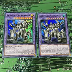 Ancient Gear Megaton Golem LDS1-EN088 Ultra Rare 1st Edition Yugioh Card 2 - Image 1