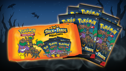 Pokemon TCG Trick or Trade BOOster Bundle Lot 10x Mini Packs 2024 Halloween Card 820650852572 - Image 1