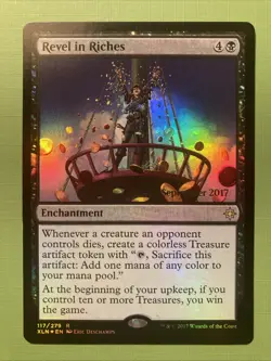 MTG - Revel in Riches [FOIL] - Prerelease Cards - NM - Image 1