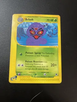 Pokemon Expedition Arbok 35/165 Near Mint Card - Image 1